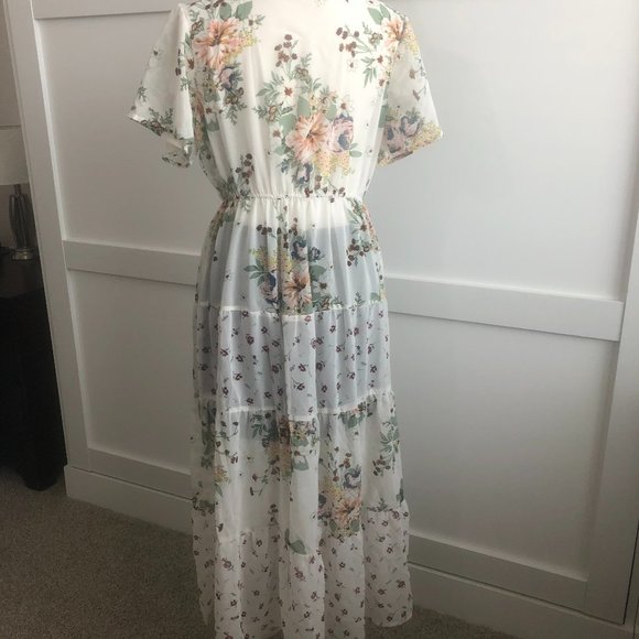 Est. 1949 Maxi Sheer Duster Sz S - Picture 3 of 7